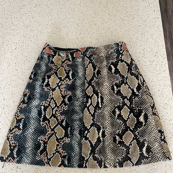 French Connection Multi-Python Skirt - Picture 2 of 2